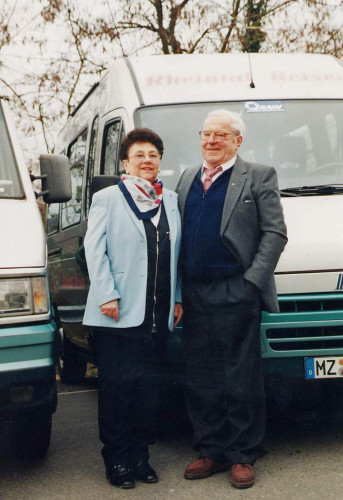 Inge und Erich Schmidt 2001